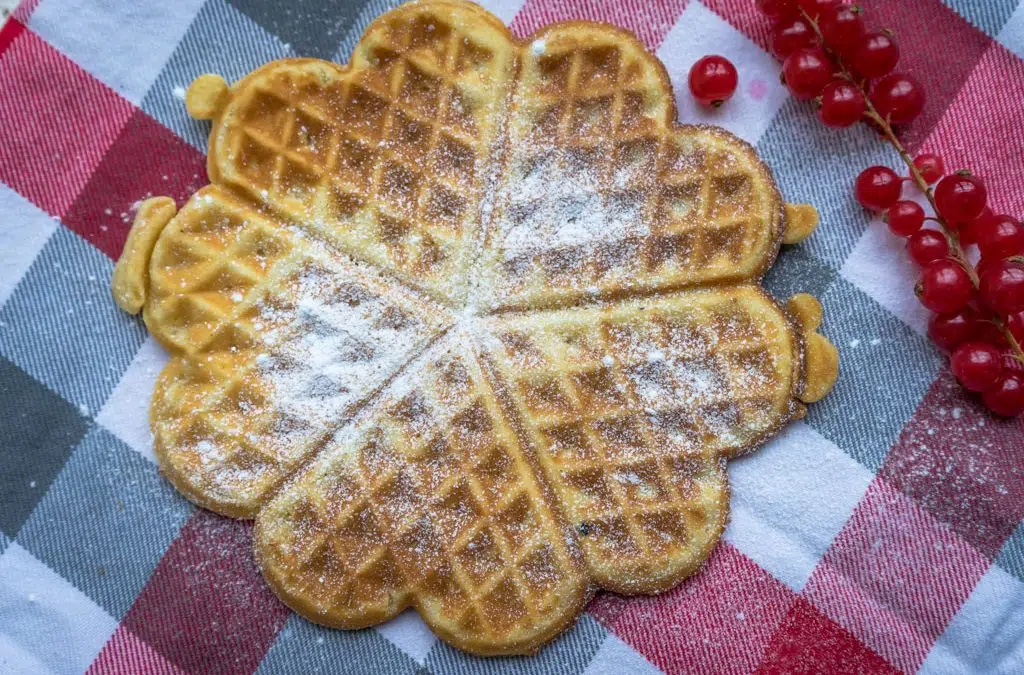 Zelfs wafels bakken volgens oud familierecept