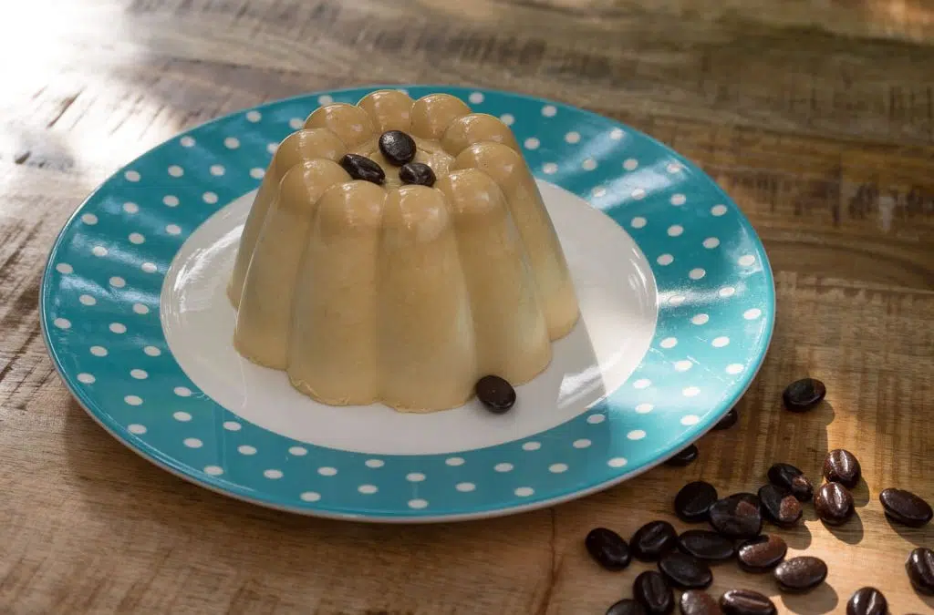 Hopjespudding met zelfgemaakte karamel