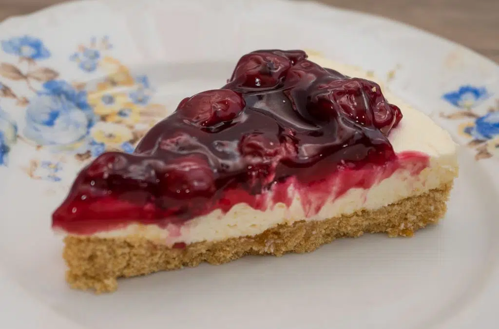 MonChoutaart lekker romig en fruitig