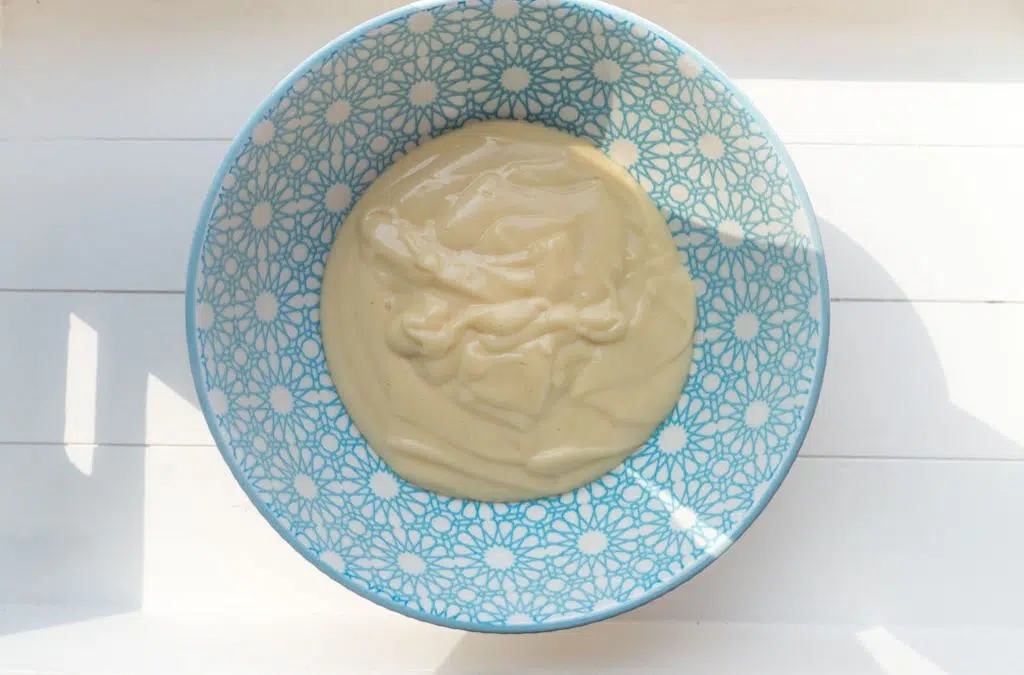 Banketbakkersroom, om je vingers bij af te likken