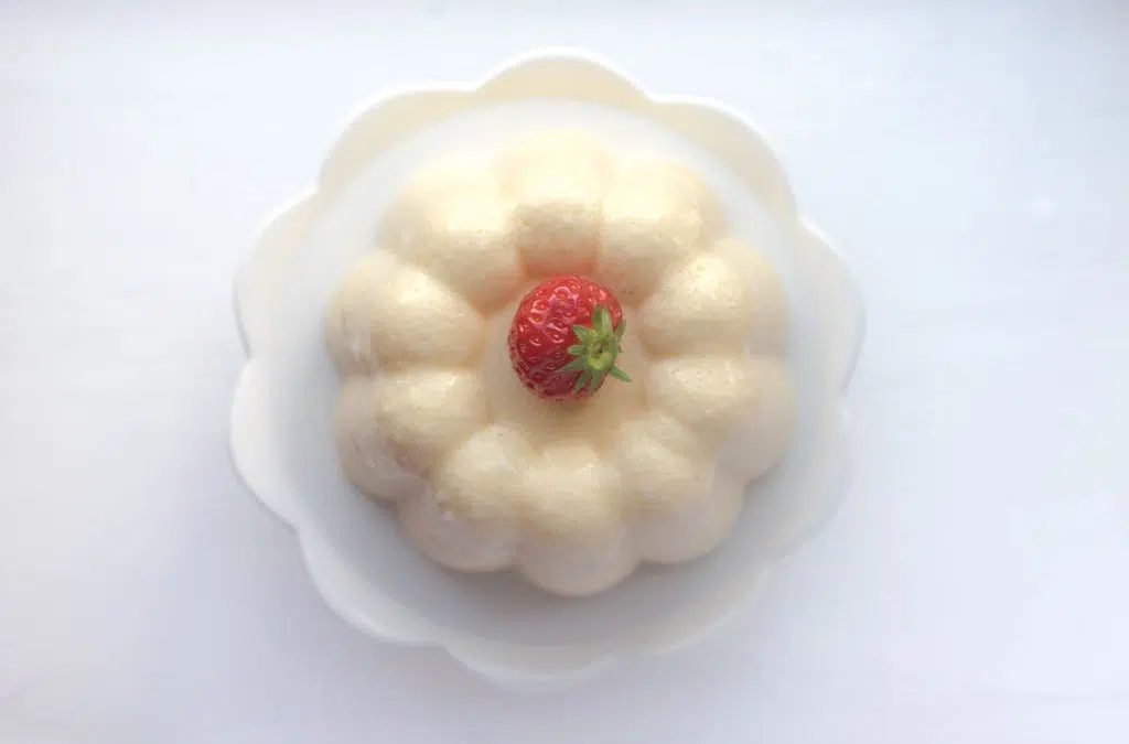 Luchtige vanillebavarois