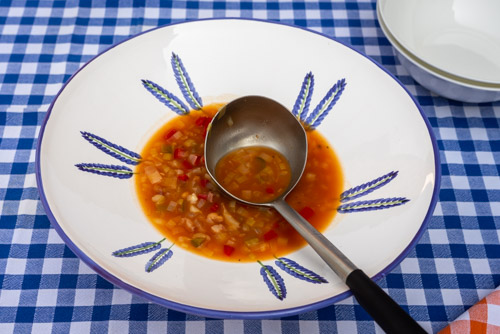Servische bonensoep, een gevulde soep