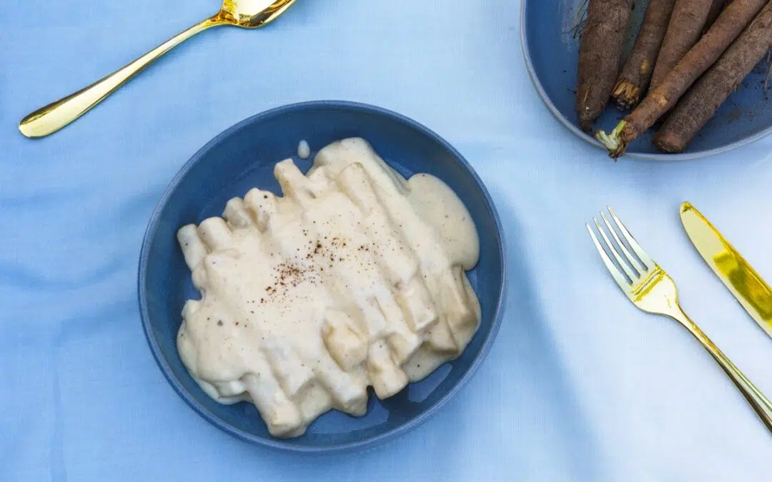 Schorseneren met een melksausje