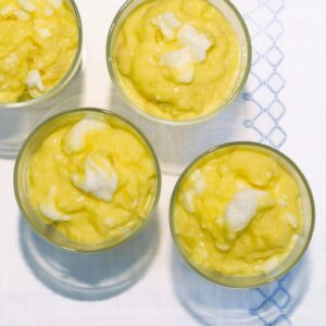 vanillepudding met lange vingers